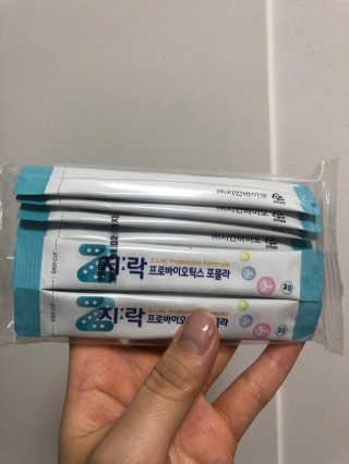 지노바 지락프로바이오틱스포뮬라 — 5점을 준 리뷰어가 2019년 12월 올린 사용 사진