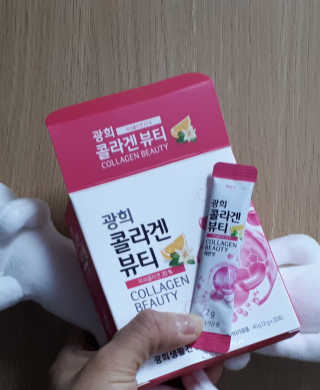 광희생활건강 광희 콜라겐뷰티 — 5점을 준 리뷰어가 2020년 1월 올린 사용 사진