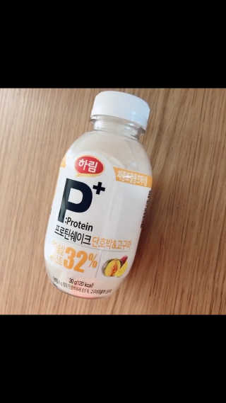 하림 P+ 닭가슴살 프로틴 쉐이크 — 5점을 준 리뷰어가 2019년 6월 올린 사용 사진