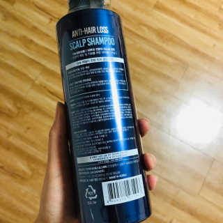 다슈코리아 다슈 데일리 단백질 한방 두피 골드 샴푸 500ml — 2.5점을 준 리뷰어가 2019년 1월 올린 사용 사진