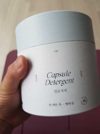공구일이 0912 캡슐세제 — 4점을 준 리뷰어가 2019년 7월 올린 사용 사진