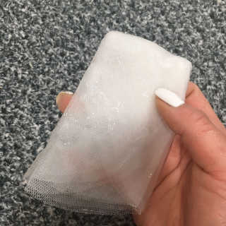 미팩토리 수분 만땅 마스크팩 5매 — 5점을 준 리뷰어가 2018년 2월 올린 사용 사진