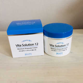 지고트 비타솔루션12 모이스처 앰플 크림 100ml — 4점을 준 리뷰어가 2019년 6월 올린 사용 사진