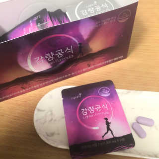 [감량공식] 다이어트 건강기능식품 — 5점을 준 리뷰어가 2019년 12월 올린 사용 사진