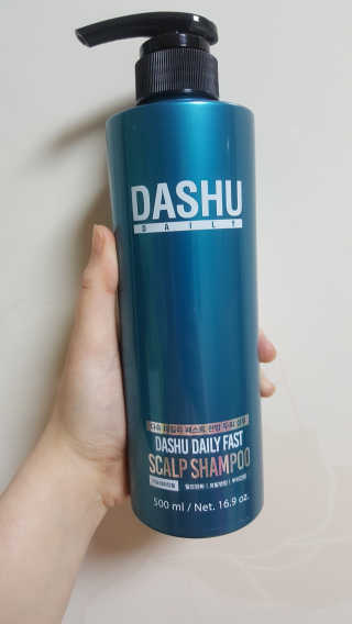 다슈코리아 다슈 데일리 패스트 한방 두피 샴푸 500ml — 3점을 준 리뷰어가 2018년 3월 올린 사용 사진