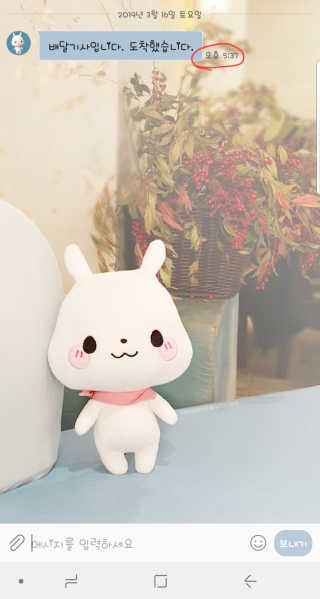 [강남,강서지역 한정]온라인편의점 나우픽 2만원 쿠폰 — 5점을 준 리뷰어가 2019년 3월 올린 사용 사진