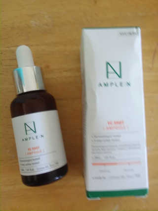 앰플엔 AMPLEN VC SHOT AMPOULE — 5점을 준 리뷰어가 2019년 8월 올린 사용 사진