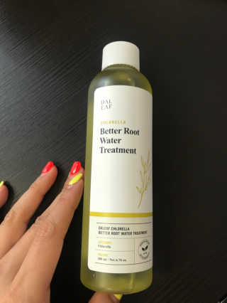 달리프 클로렐라 베러 루트 워터트리트먼트 200ml — 5점을 준 리뷰어가 2019년 8월 올린 사용 사진