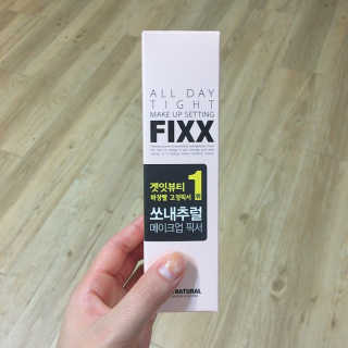 쏘내추럴 올데이 메이크업 픽서 — 5점을 준 리뷰어가 2019년 8월 올린 사용 사진