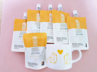 자연원 복다방 2종 100ml 10포씩 — 4.67점을 준 리뷰어가 2018년 12월 올린 사용 사진