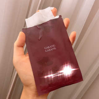 GARANG GARANG 피오니 룻 모이스처라이징 앤 수딩 마스크팩 — 5점을 준 리뷰어가 2019년 8월 올린 사용 사진