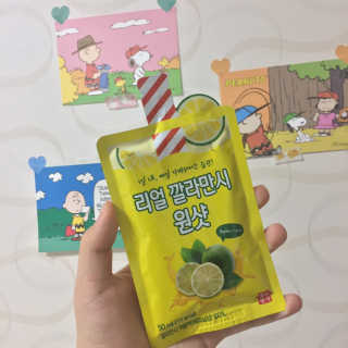 장수농가 리얼깔라만시 원샷 50ml 10팩+보틀 — 5점을 준 리뷰어가 2019년 5월 올린 사용 사진