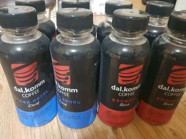 [빙그레] 달콤커피 콜라보 디카페인, 블랙 아메리카노 리뷰 사진