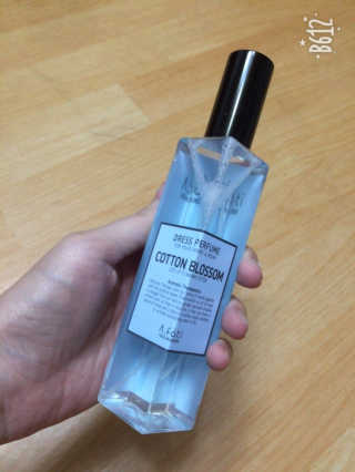 어파티 드레스퍼퓸 120ml 코튼블러썸 — 5점을 준 리뷰어가 2018년 8월 올린 사용 사진