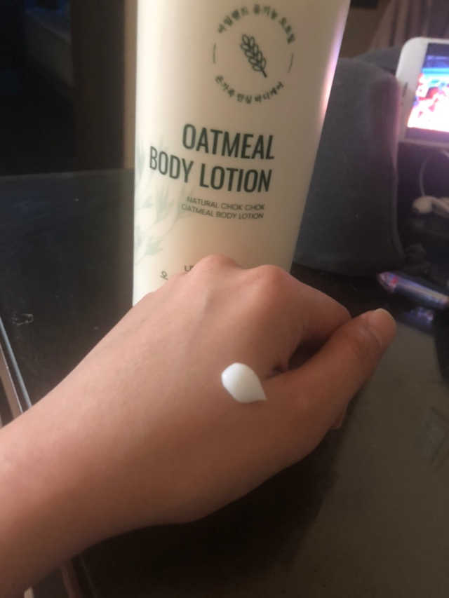내추럴 촉촉  오트밀 바디로션 500ml 리뷰 사진