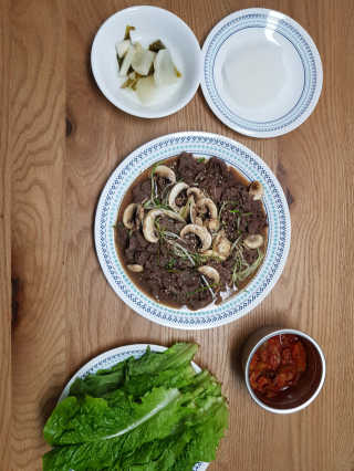 미티스트 더 맛있는 소담 소불고기 + 도담 돼지 불고기 — 5점을 준 리뷰어가 2019년 2월 올린 사용 사진