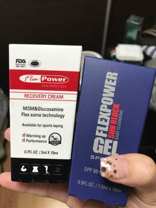 플렉스파워에이더블유에스 리커버리크림 30ml — 5점을 준 리뷰어가 2017년 8월 올린 사용 사진