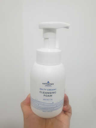 솔테라피 솔티 크리미 클렌징폼 300ml — 5점을 준 리뷰어가 2019년 4월 올린 사용 사진