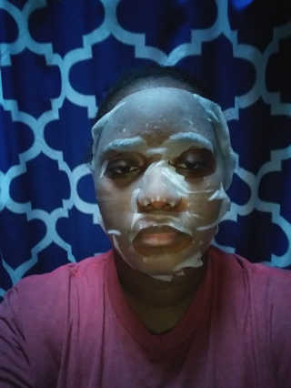 SNP Supercharged Mask_Rose Centifoli Flower — 2점을 준 리뷰어가 2019년 1월 올린 사용 사진