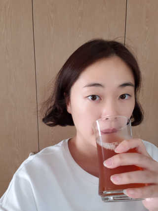 스위트 카페 패너 복숭아 아이스티 — 5점을 준 리뷰어가 2018년 9월 올린 사용 사진