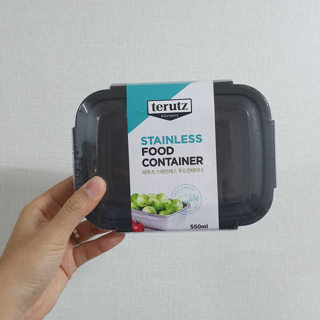 테루츠 스텐 푸드컨테이너 3종 리뷰 사진