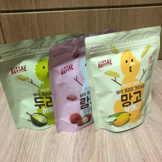 BASSAK 바삭 프리즈 크리스피 3종 — 2.5점을 준 리뷰어가 2020년 2월 올린 사용 사진