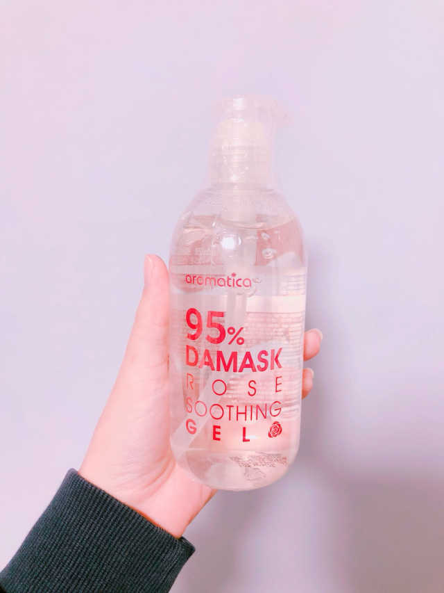 다마스크 로즈 수딩젤 리뷰 사진