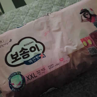 보솜이 액션핏 팬티형 — 5점을 준 리뷰어가 2019년 3월 올린 사용 사진