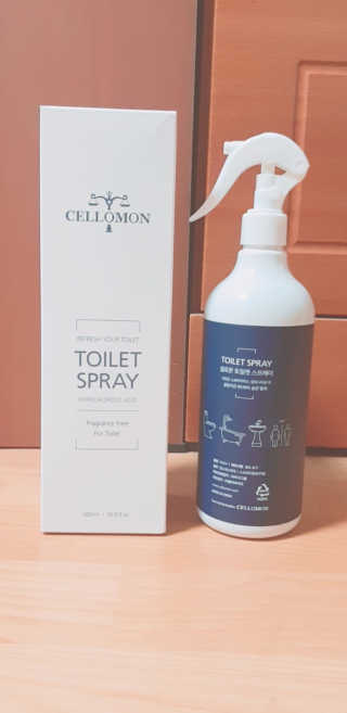 셀로몬 토일렛 스프레이 500ml — 5점을 준 리뷰어가 2018년 5월 올린 사용 사진