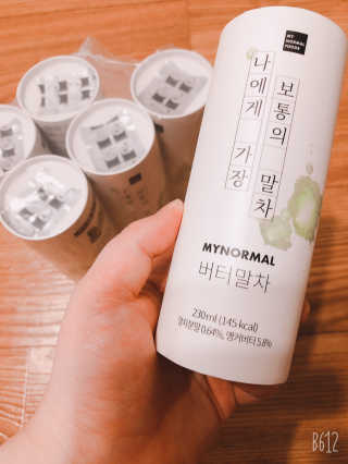 마이노멀 버터말차 - 방탄말차 6개입 — 5점을 준 리뷰어가 2019년 8월 올린 사용 사진