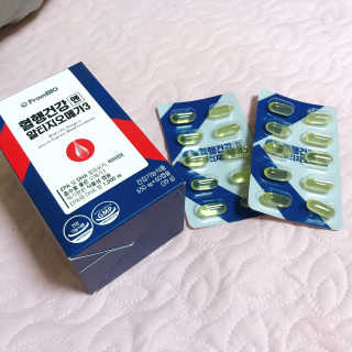 프롬바이오 혈액순환과 눈 건강을 동시에 혈행건강엔알티지오메3 — 4점을 준 리뷰어가 2019년 11월 올린 사용 사진