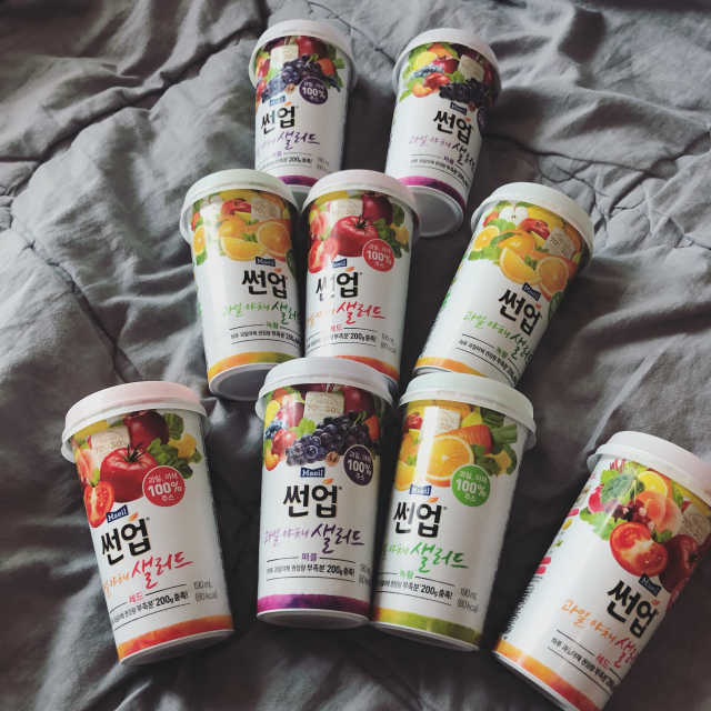 썬업 과일야채 샐러드 3종 리뷰 사진