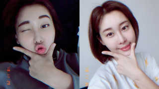 뷰티핏 아이브로우 듀얼 볼륨 틴트 — 4점을 준 리뷰어가 2018년 11월 올린 사용 사진