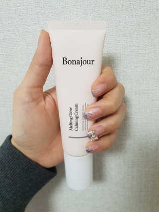 보나쥬르 멜팅 글로우 카밍 크림 50ml — 3.5점을 준 리뷰어가 2020년 1월 올린 사용 사진
