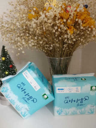 보타메디 마이아이엠 생리대 — 5점을 준 리뷰어가 2019년 1월 올린 사용 사진