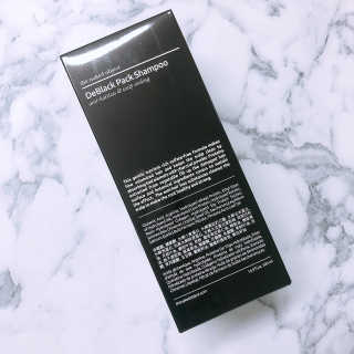 the naked object [탈모볼륨샴푸] 디블랙 팩 샴푸 — 5점을 준 리뷰어가 2020년 1월 올린 사용 사진