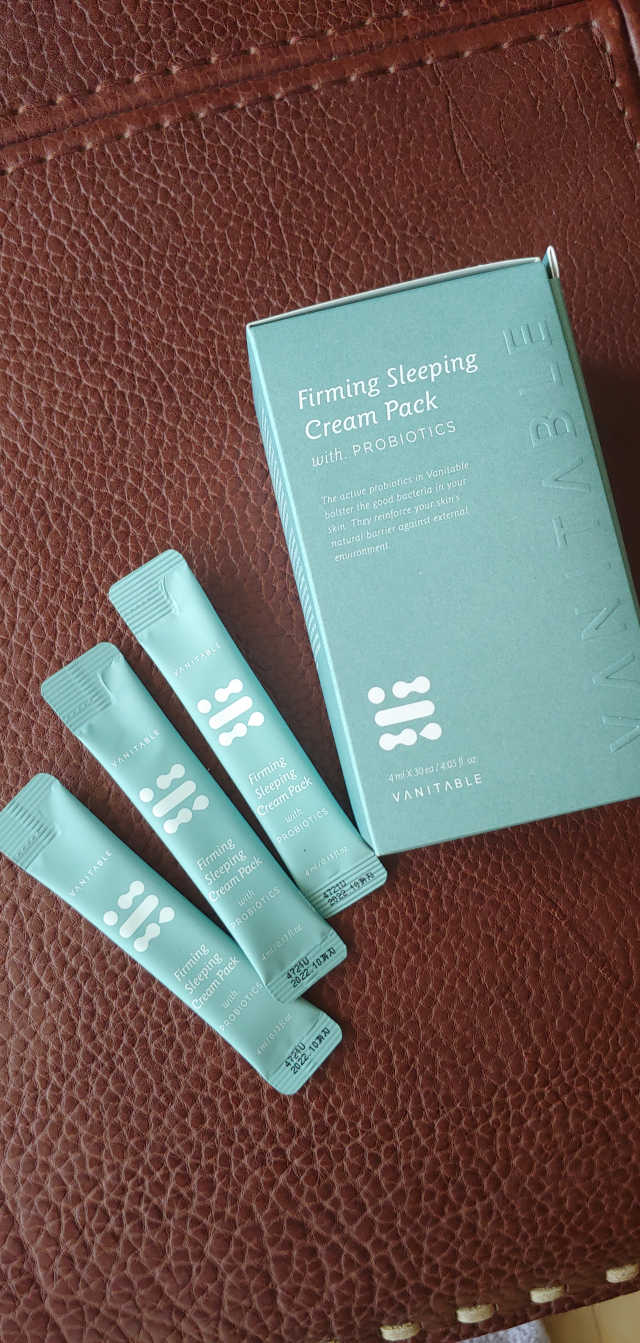 퍼밍 슬리핑 크림 팩 with PROBIOTICS 리뷰 사진