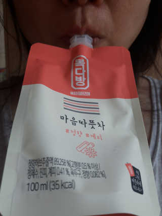 자연원 복다방 2종 100ml 10포씩 — 4점을 준 리뷰어가 2018년 12월 올린 사용 사진