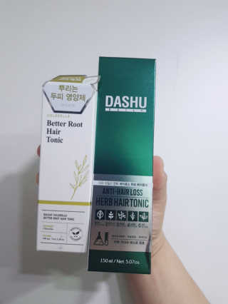 다슈코리아 다슈 데일리 안티 헤어로스 허브 헤어토닉 150ml — 5점을 준 리뷰어가 2020년 1월 올린 사용 사진