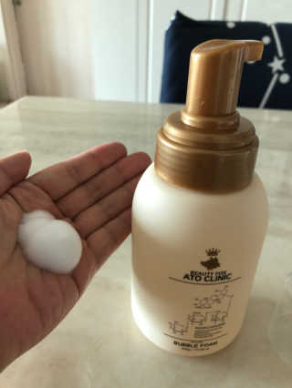 뷰티여우_아토클리닉 [아토클리닉] 우리 아이가 좋아하는 버블폼 — 5점을 준 리뷰어가 2019년 5월 올린 사용 사진