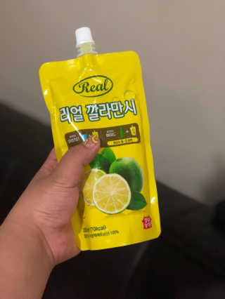 장수농가 리얼깔라만시 — 4.5점을 준 리뷰어가 2018년 6월 올린 사용 사진