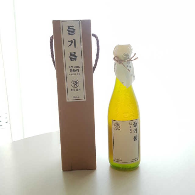 [강동상회] 국산  들기름 300ml 리뷰 사진