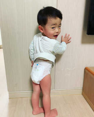 보솜이 리얼코튼 팬티형 — 5점을 준 리뷰어가 2019년 3월 올린 사용 사진