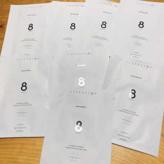 누메로 8 클리어링 모이스처 마스크팩 — 5점을 준 리뷰어가 2018년 7월 올린 사용 사진