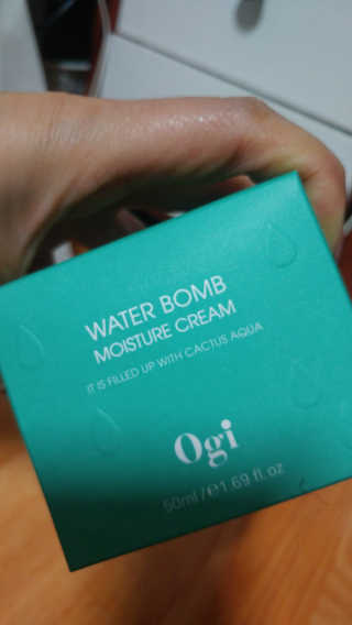 오지아이 워터 밤 모이스처 크림 50ml — 4점을 준 리뷰어가 2020년 2월 올린 사용 사진