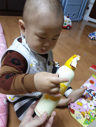 꼬모조이 탱글탱글 구름 콩순이 버블바스 — 5점을 준 리뷰어가 2019년 12월 올린 사용 사진