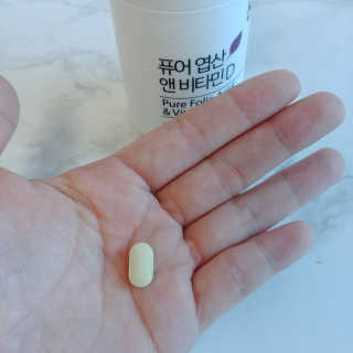 네츄럴굿띵스 퓨어 락토 철분 60일분 — 5점을 준 리뷰어가 2018년 2월 올린 사용 사진