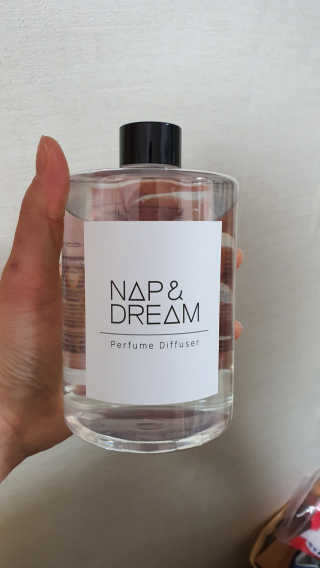 냅앤드림 대용량 디퓨저 리필 500ml 블랙체리향 — 4점을 준 리뷰어가 2020년 3월 올린 사용 사진