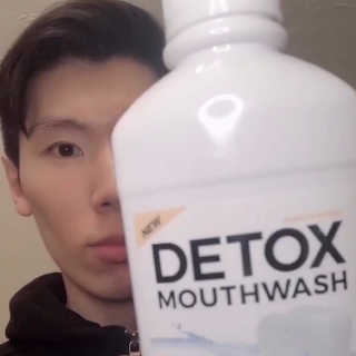 해링비 해링 B 디톡스 가글액 — 3.5점을 준 리뷰어가 2018년 12월 올린 사용 사진