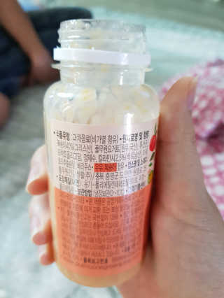 풀무원 스무디랩 피치&비타 — 5점을 준 리뷰어가 2017년 11월 올린 사용 사진